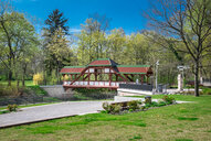 Die Stadtparkbrücke Die Stadtparkbrücke