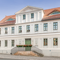 die Stadt- und Kreisbibliothek und das historisch technische Museum befinden sich unter einem Dach linkunterstützendes Bild vom Dreysehaus